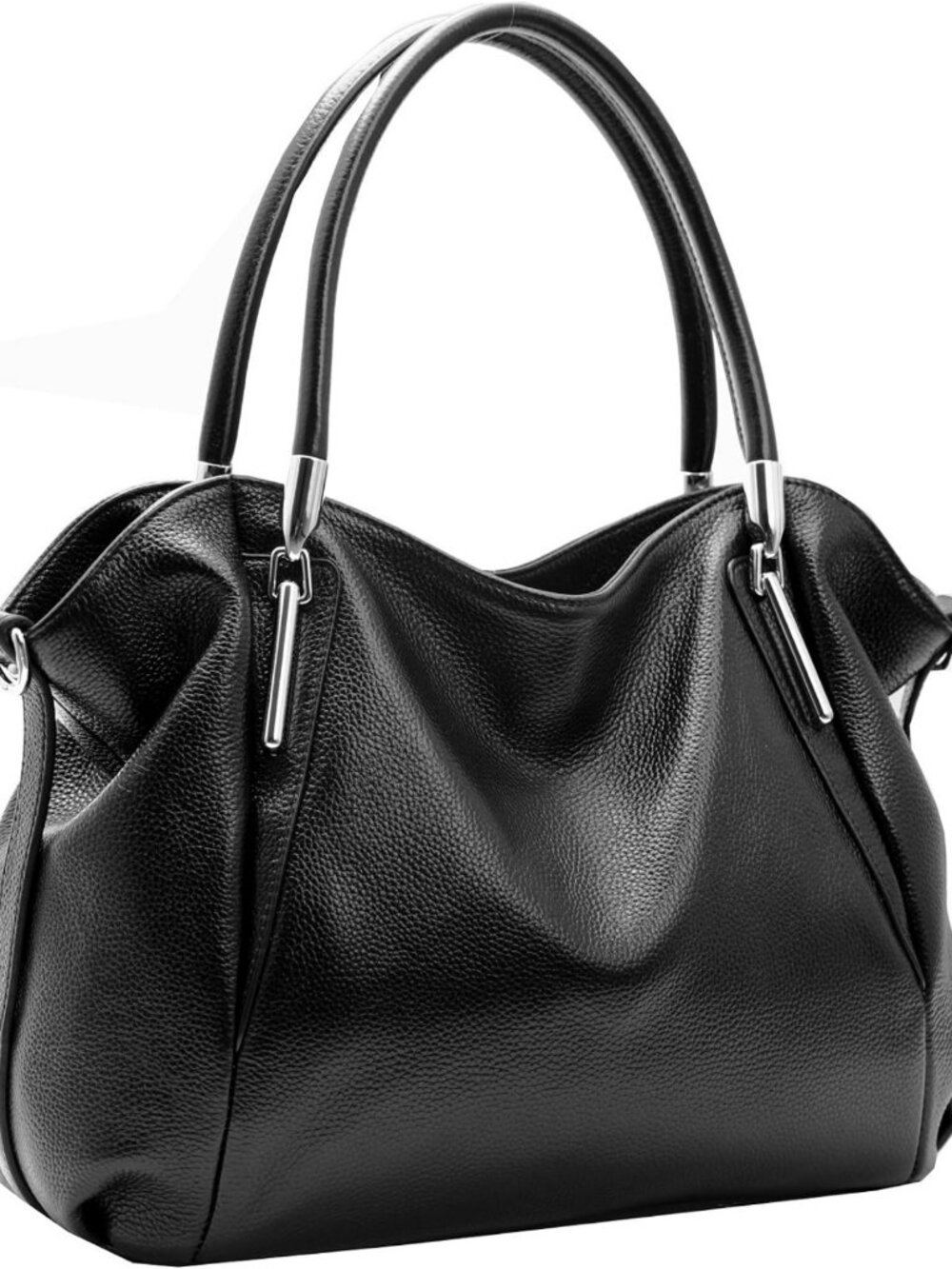 Stylish Leather Shoulder Tote Bag for Women - Versatile Satchel & Hobo Handbag
